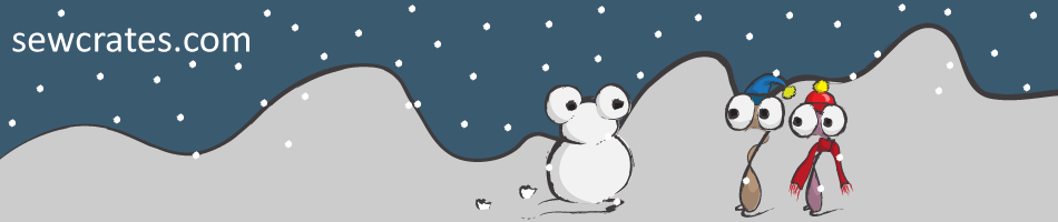night, snow