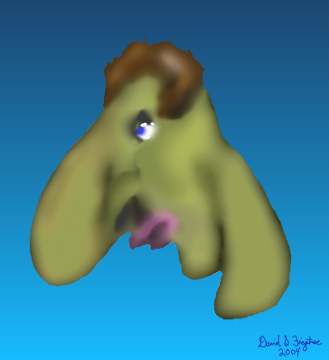 ogre painting